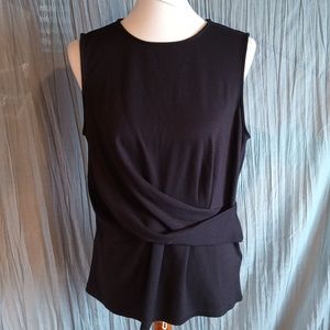 Nordstrom Rack Black Sleeveless Top
